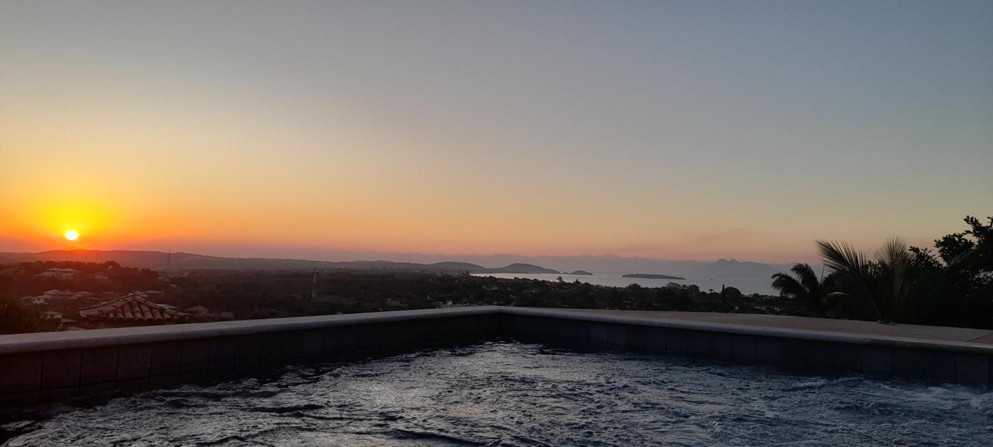Casa E Piscina Privativa, Vista Para O Mar Em Condominio Pe Na Areia Armacao dos Buzios Luaran gambar