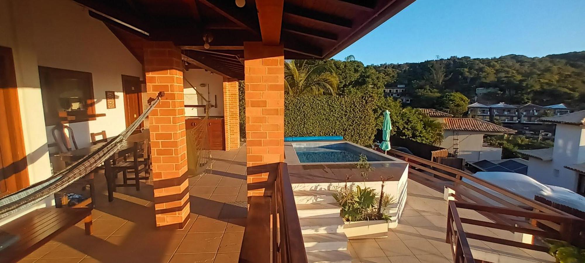 Casa E Piscina Privativa, Vista Para O Mar Em Condominio Pe Na Areia Armacao dos Buzios Luaran gambar