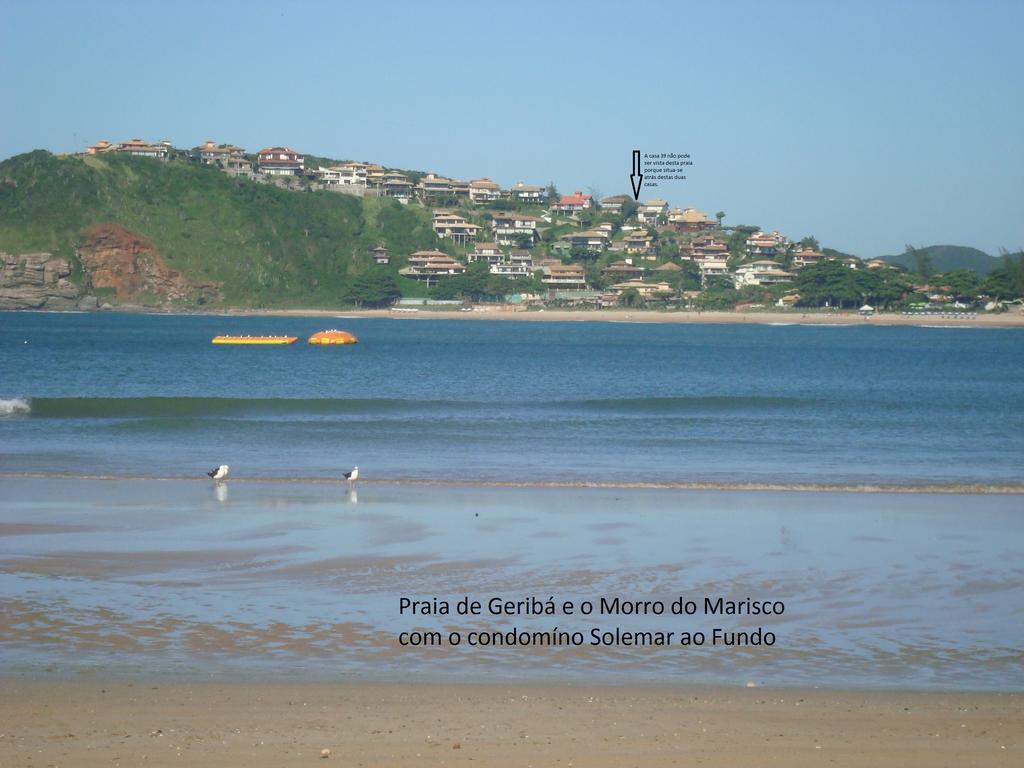 Casa E Piscina Privativa, Vista Para O Mar Em Condominio Pe Na Areia Armacao dos Buzios Luaran gambar